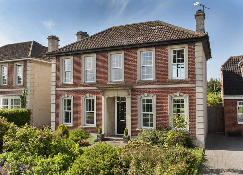 Upgrade to new sash windows but stay traditional
