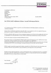 FENSA Annual Inspection Report 2013